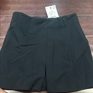 Zara Black Women Shorts Skorts